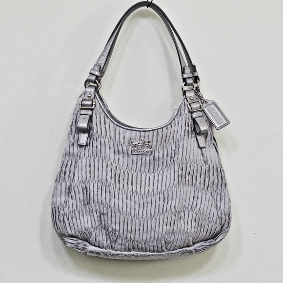 Coach Handbags - Coach Madison Gathered Maggie Excellent Condition